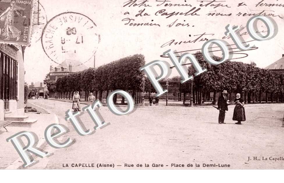 Rue de la gare - Place de la Demi-Lune