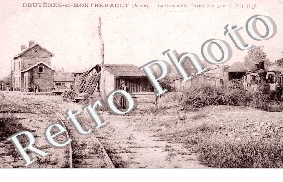 La gare apres l&#039;armistice