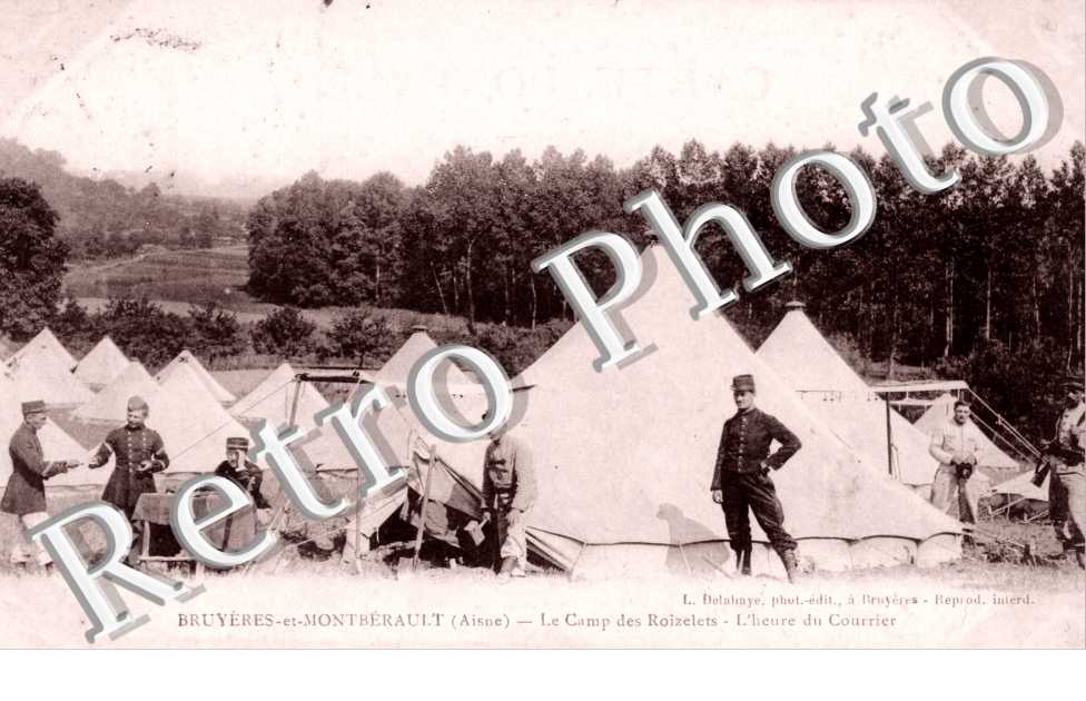 le camp des Roizelets L'heure du Courrier ( POSTE)