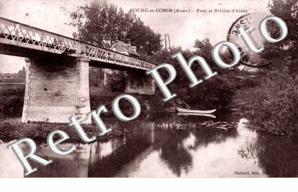 Pont et Riviere d&#039;Aisne