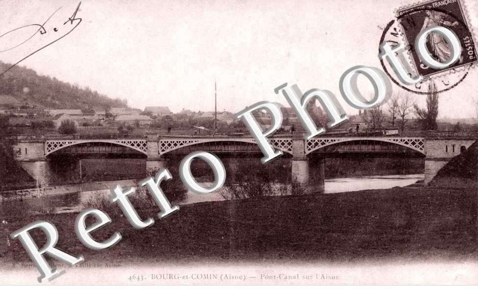 Pont Canal sur l&#039;Aisne