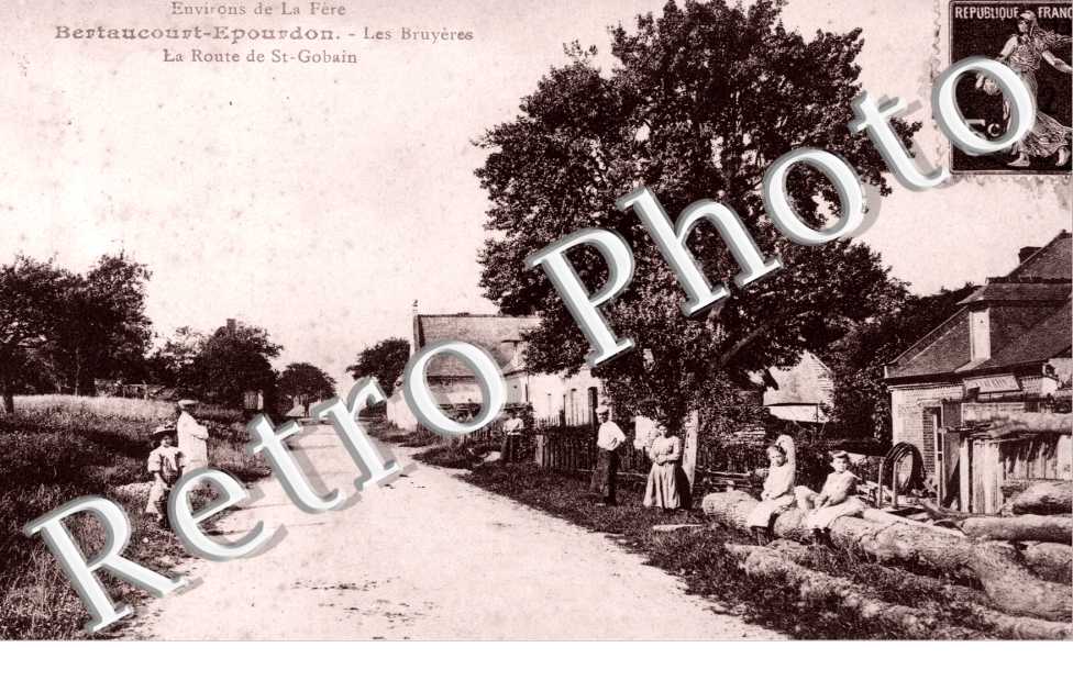 La route Saint Gobain - Les Bruyeres