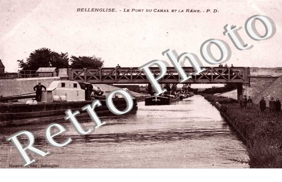 Le Pont du Canal et la Rame