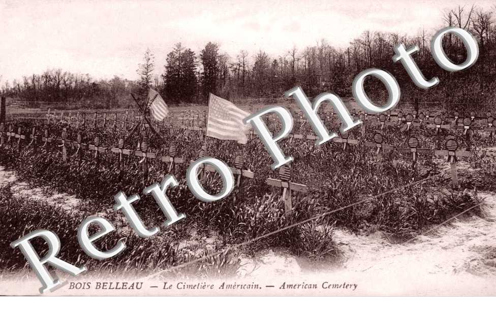 Bois - Le cimetiere americain