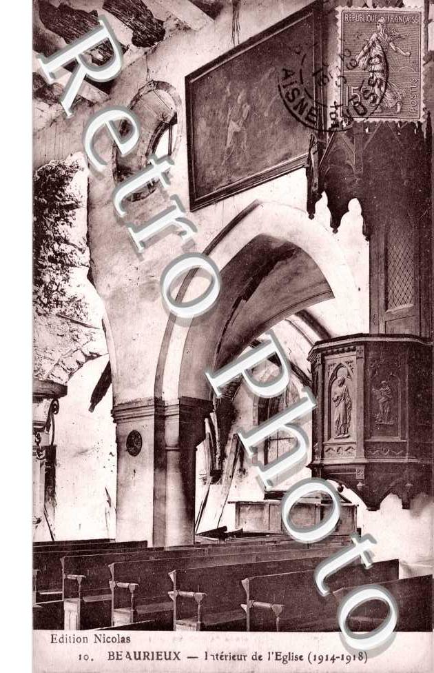 interieur de l&#039;eglise