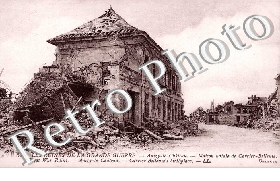 maison natale de Carrier- Belleuse - ruines