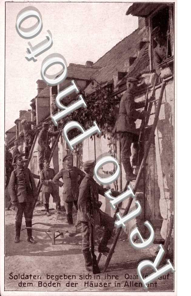 Soldaten - Feldpostkarte