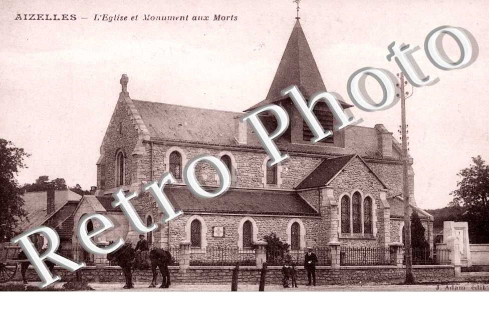 Eglise et monument aux morts