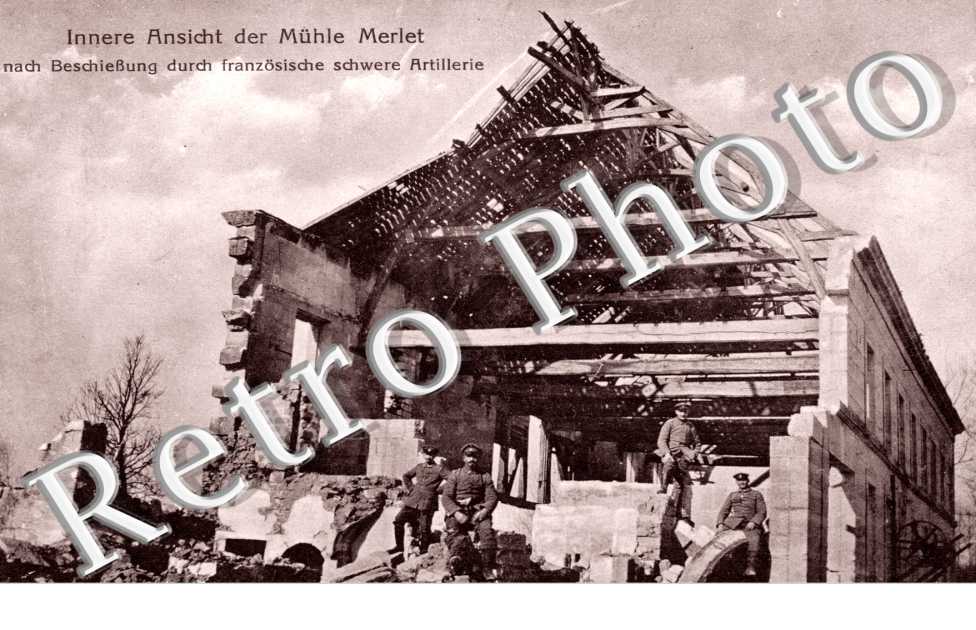 inneres Ansicht der Muhle Merlet