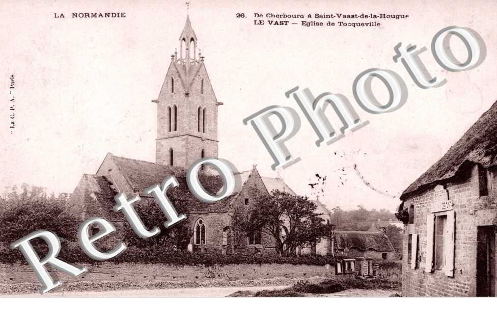 l&#039;eglise de Tocqueville