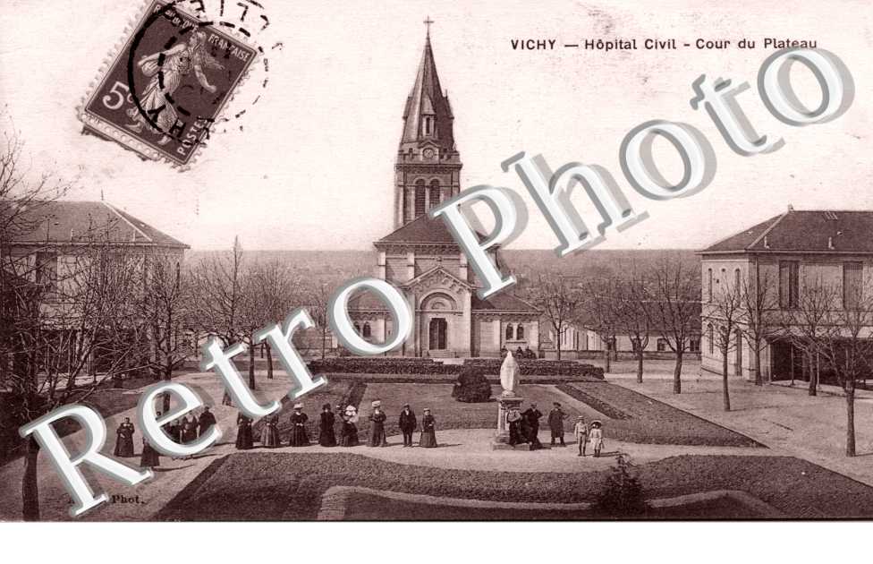 L'Hopital civil Cour du plateau