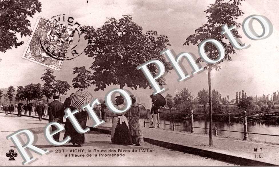 La route des rives de l'Allier