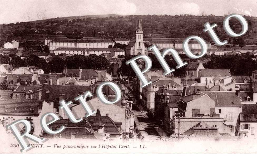 Vue panoramique sur l'Hopital civil