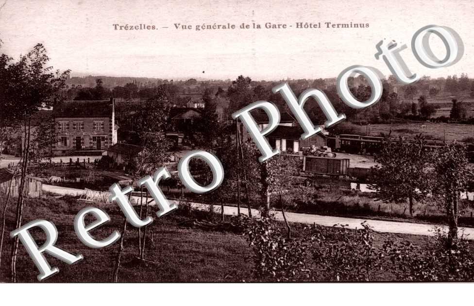 Vue generale de la Gare, Hotel Terminus