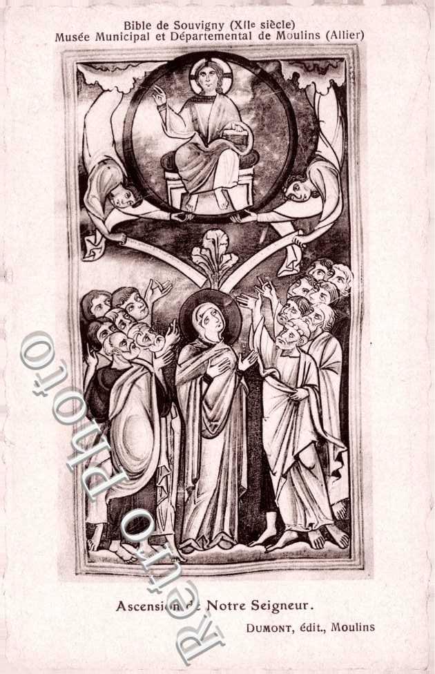 Bible de Souvigny Ascension de Notre Seigneur