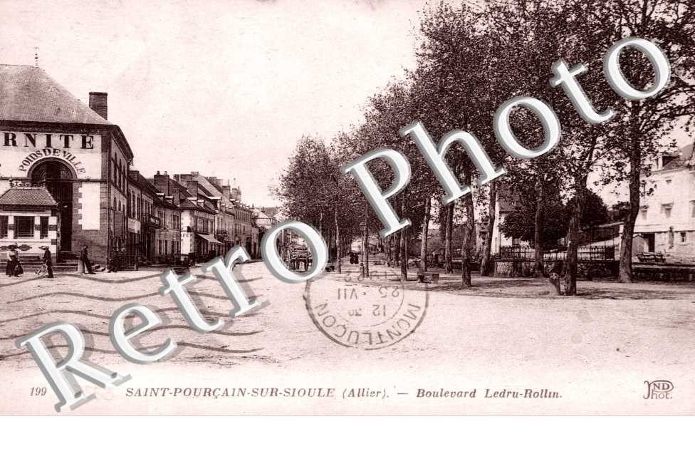 Saint-Pourcain-sur-Sioule, Boulevard Ledru-Rollin