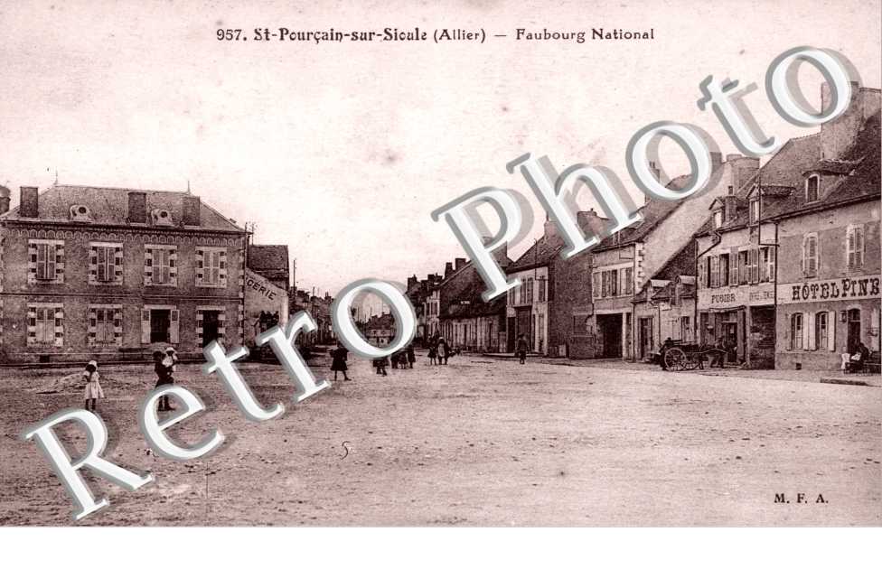 Saint-Pourcain-sur-Sioule, Faubourg National