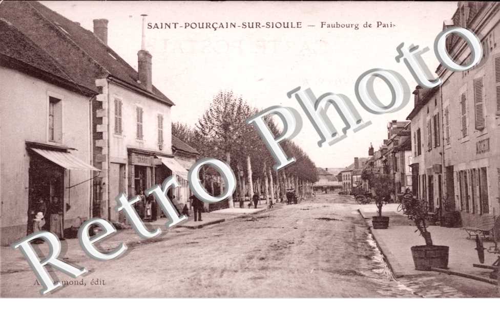 Saint-Pourcain-sur-Sioule, Faubourg de Paris