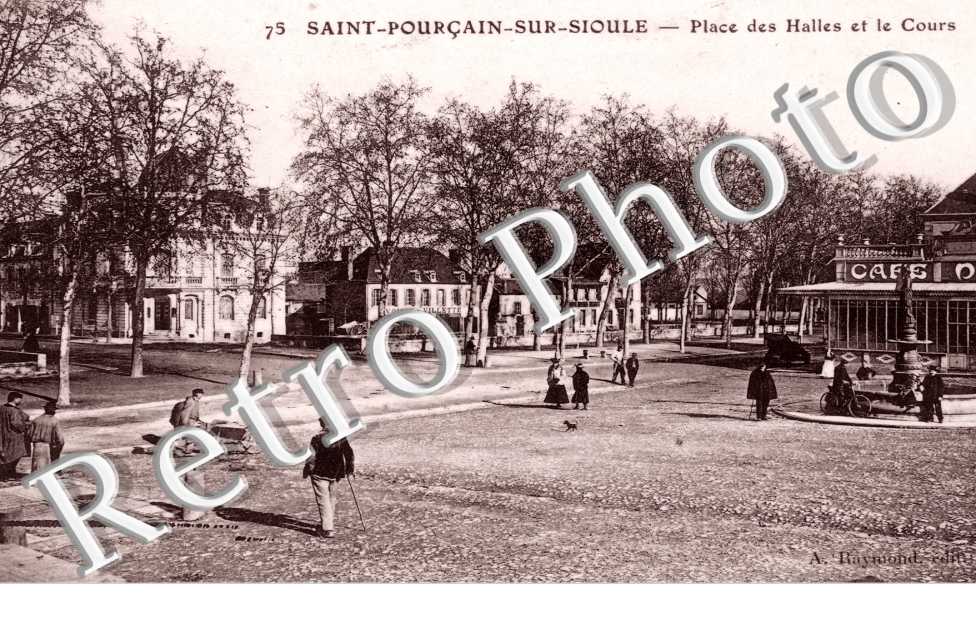 Place des Halles et le Cours