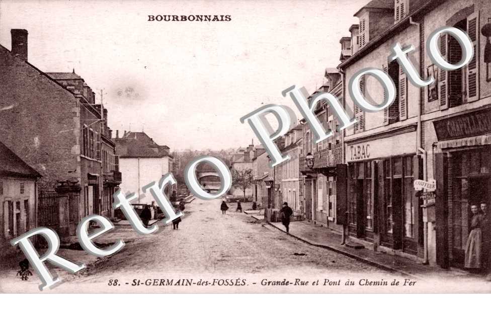 Grande Rue et Pont du Chemin de Fer