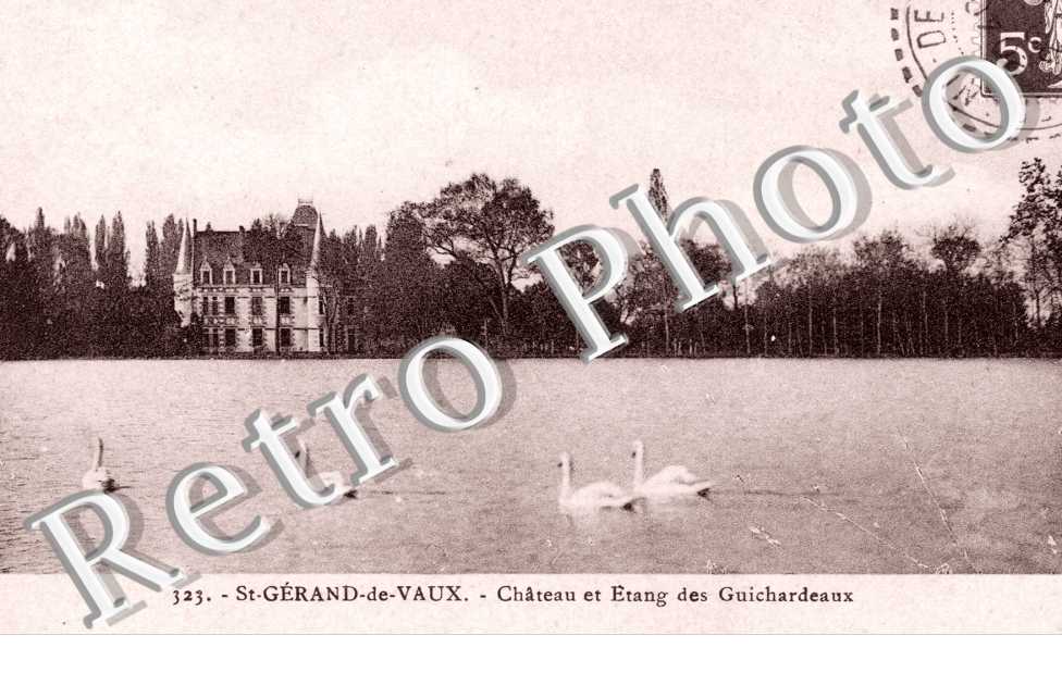 Chateau et Etang des Guichardeaux