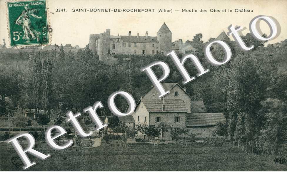 Moulin des Oies et le Chateau