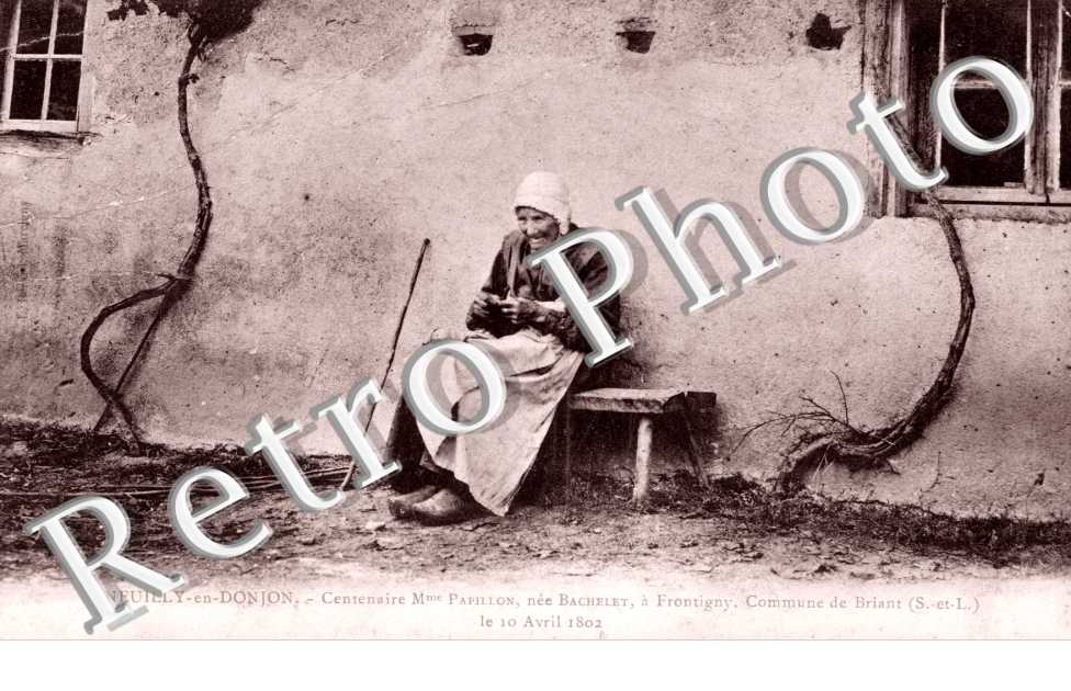 Centenaire de Mme Papillon, Commune de Briant