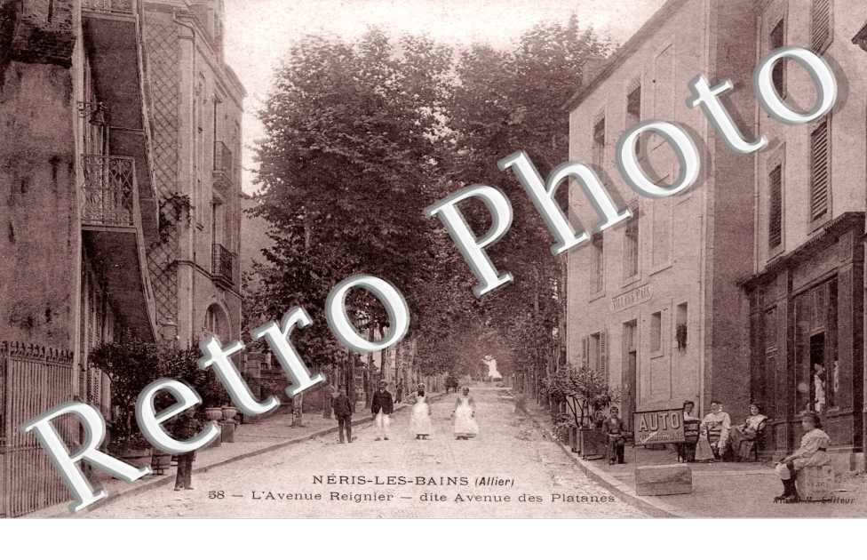 Avenue Reignier, Avenue des Platanes