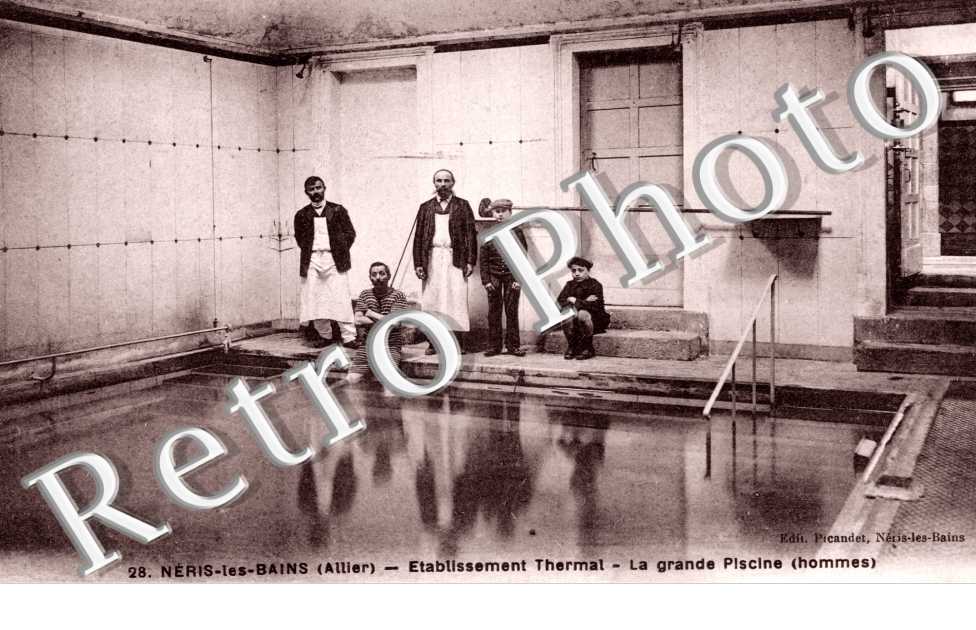 Etablissement Thermal, la grande piscine