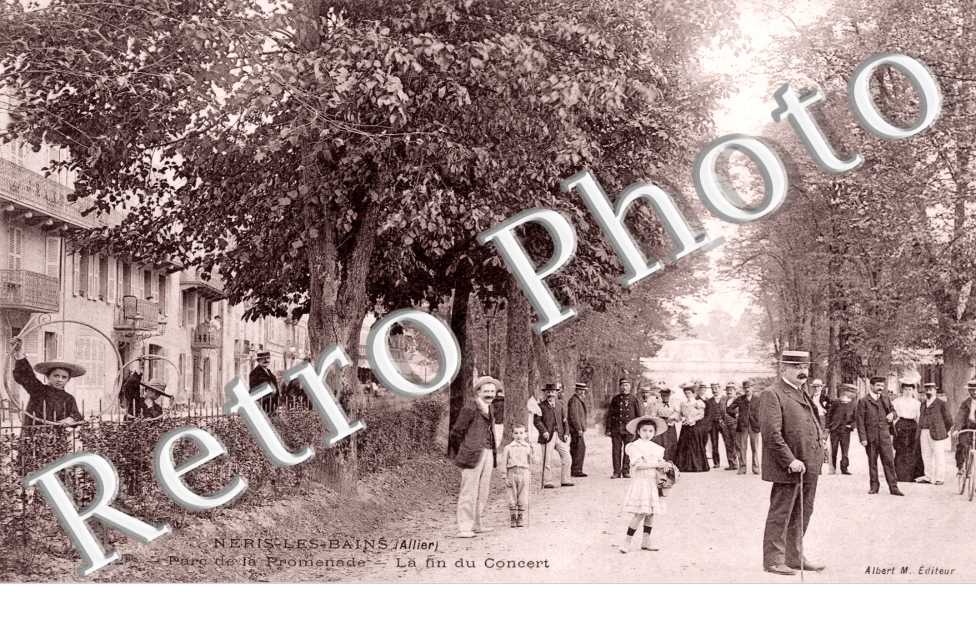Parc de la Promenade, Fin du Concert