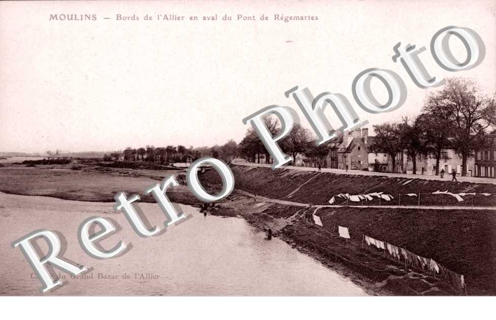 Bords de l&#039;Allier en aval du Pont de Regemartes