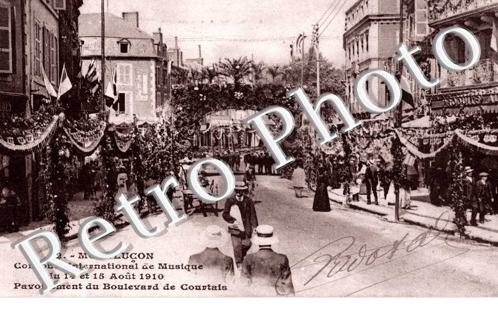 Concours International de Musique, 1910 Boulevard de Courtais