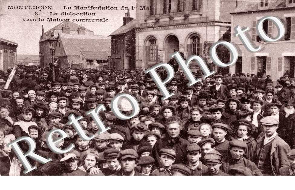 Manifestation du 1er Mai, Dislocation vers la Maison Communale