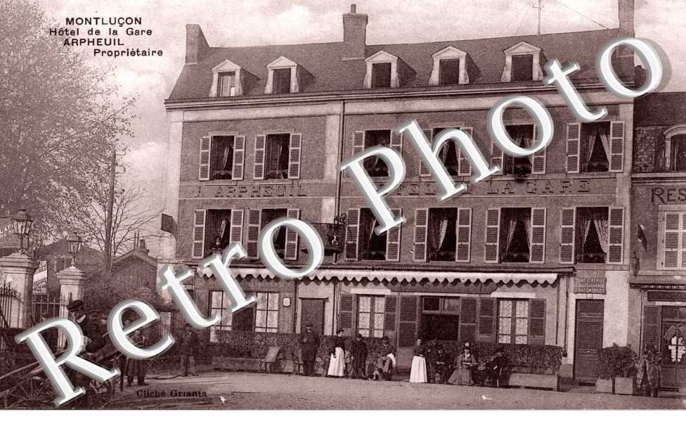 Hotel de la Gare, Prop. Arpheuil