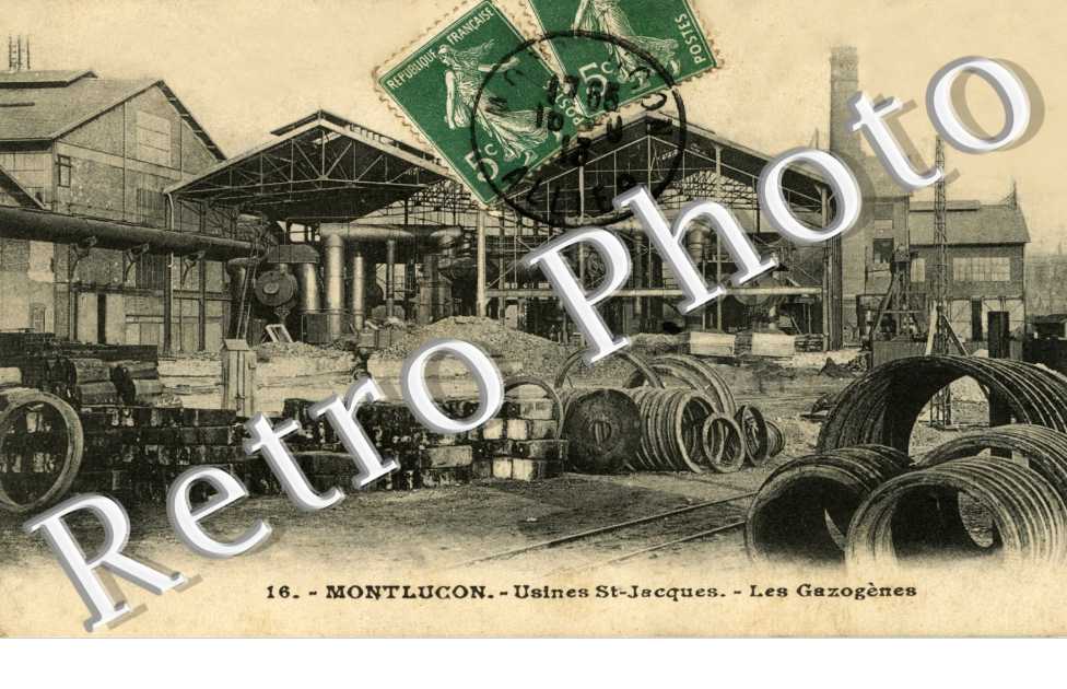 Usines saint jacques - Les gazogenes