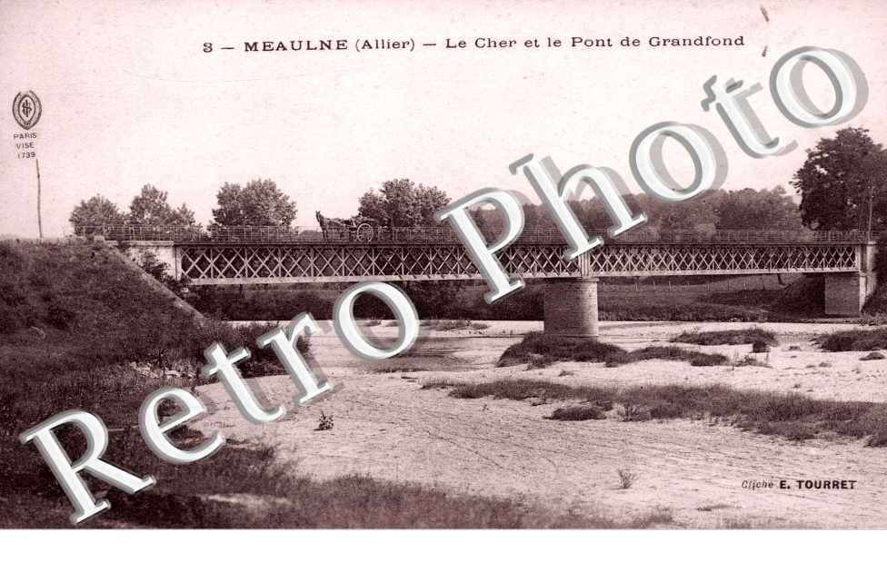 Le Cher et le Pont de Grandfond