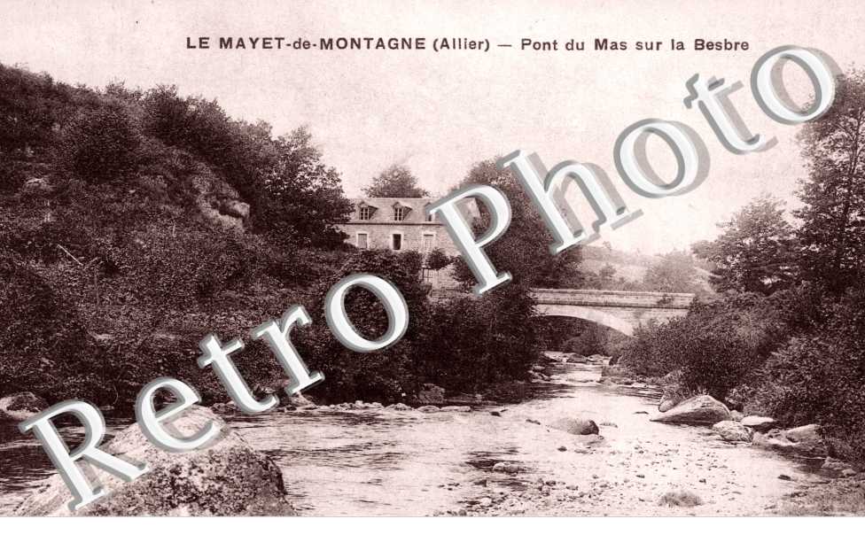 Pont du Mas sur la Besbre