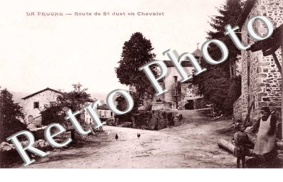 Route de St Just en Chevalet