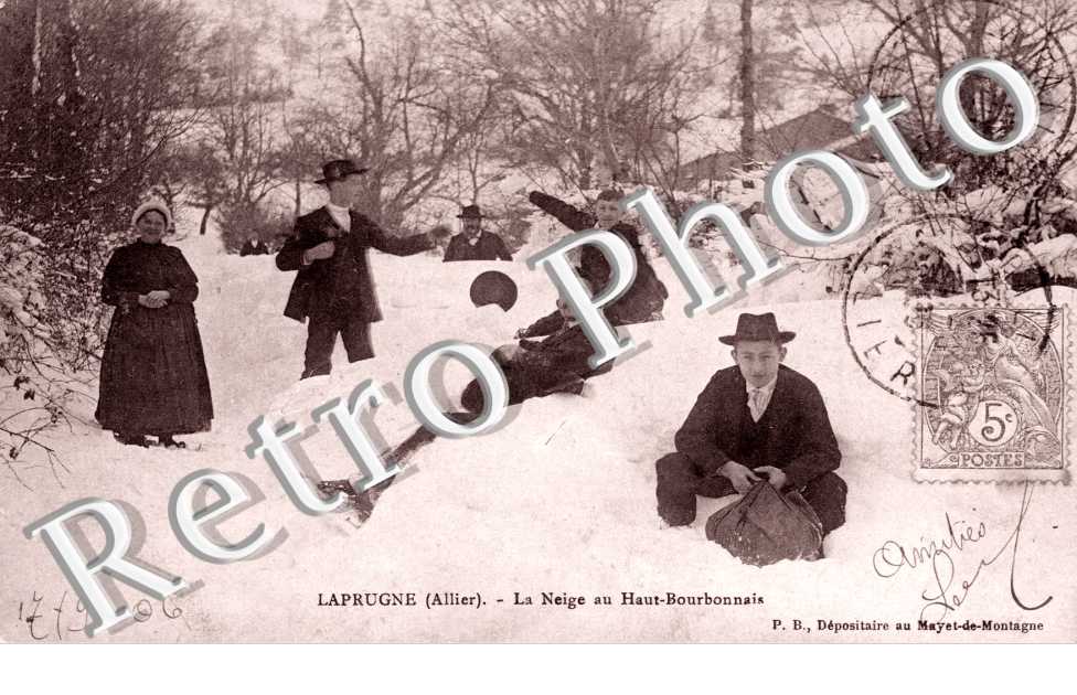 La Neige au Haut Bourbonnais