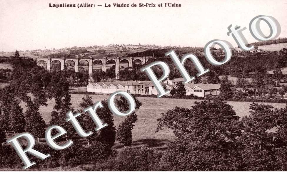 Viaduc de Saint Prix et l'Usine
