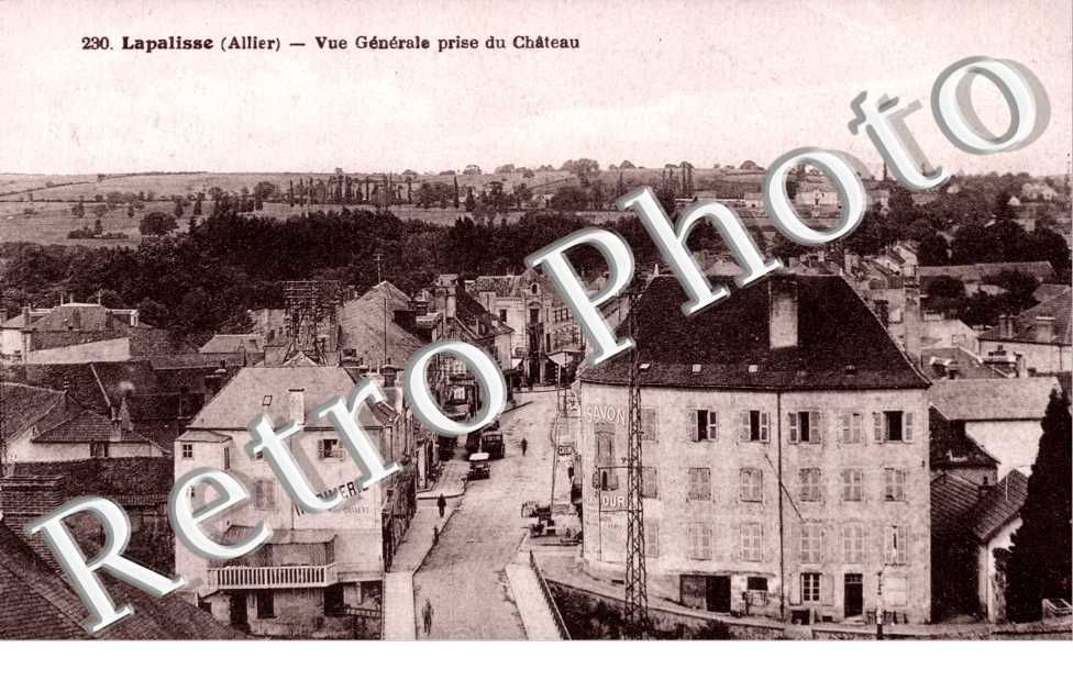 vue generale prise du chateau