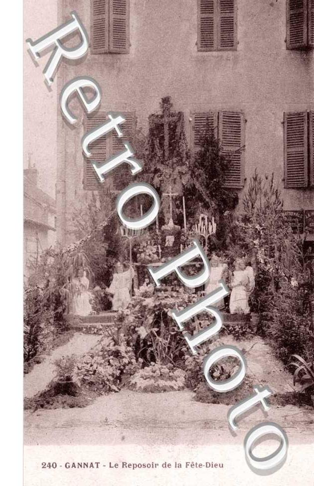 le reposoir de la Fete Dieu