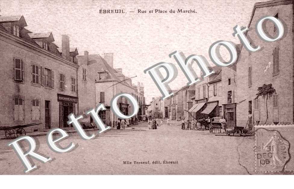 rue et place du marche
