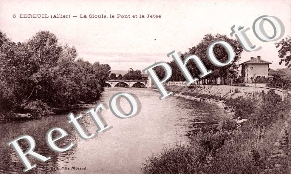 La Sioule, le Pont et la Jetee