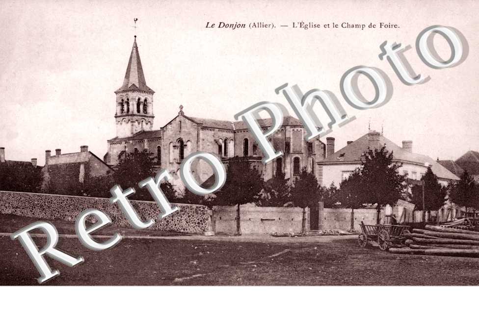 L'Eglise et le Champ de Foire