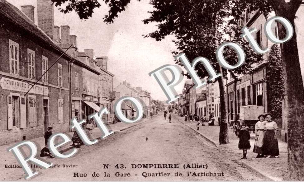 rue de la gare Quartier de l&#039;artichaut