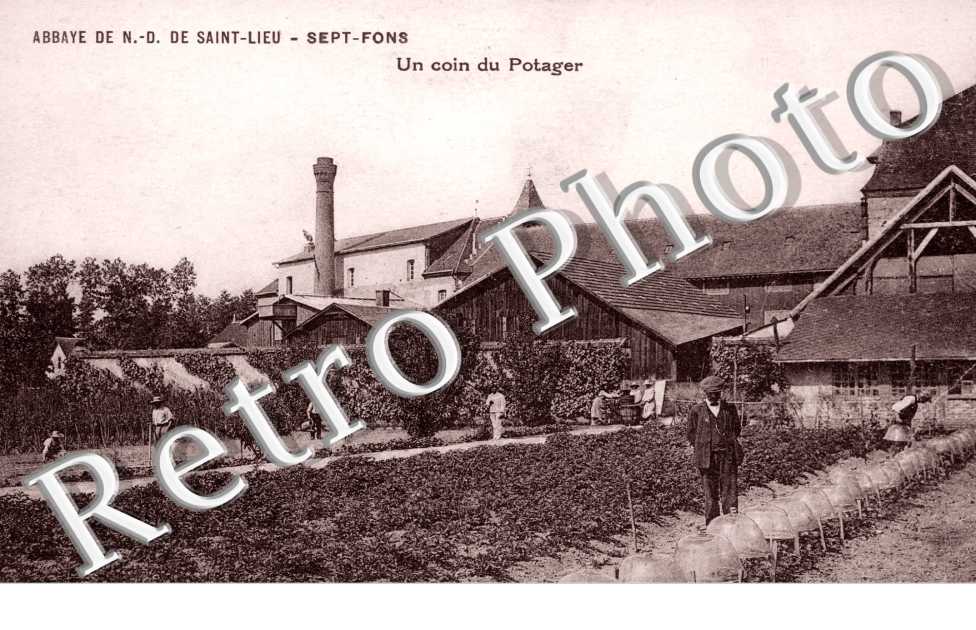 Abbaye de ND de Saint Leu - Sept Fons - Un coin du Potager