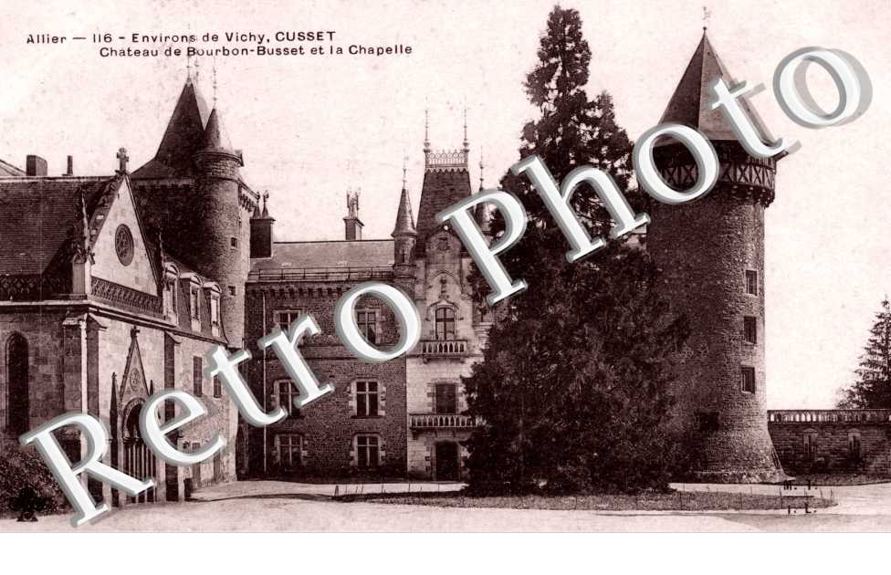 Le Chateau de Bourbon Busset et la Chapelle