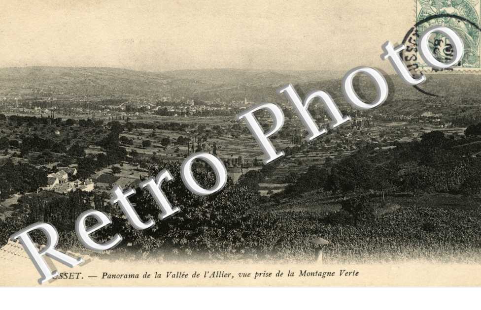Panorama de la Vallee de l'Allier
