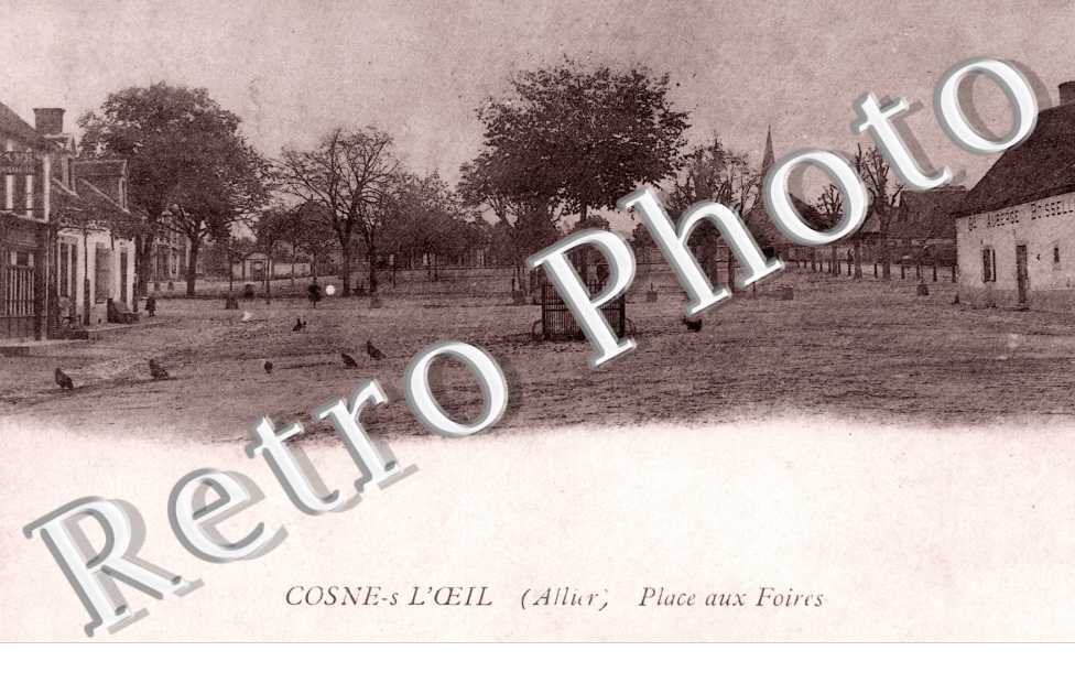 Cosne sur l'Oeil, Place aux Foires
